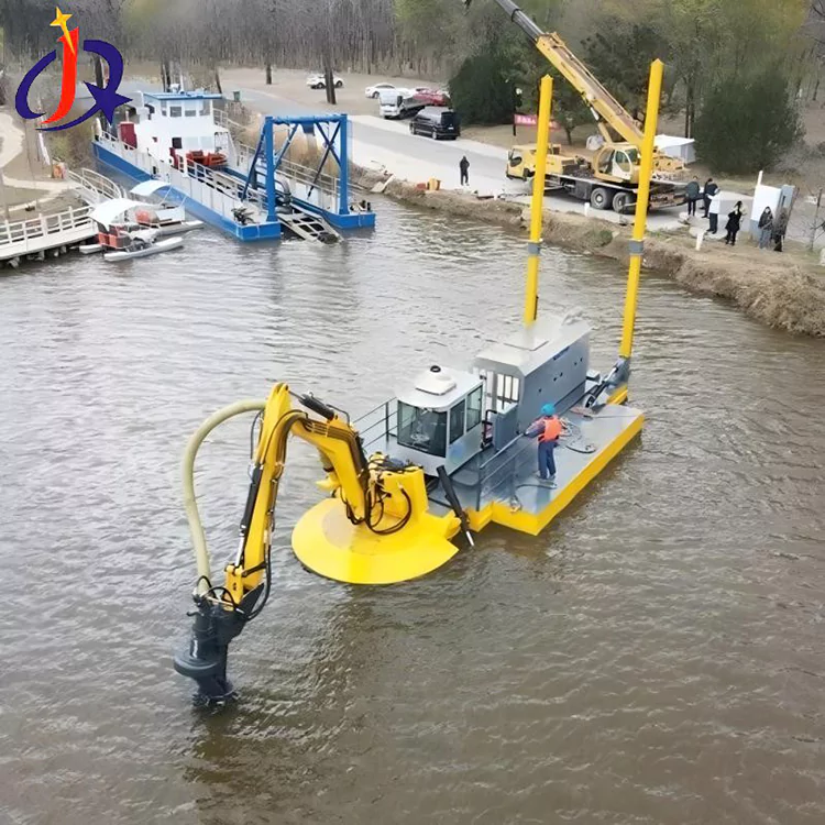 አምፊቢየስ መቁረጫ መምጠጥ Dredger
