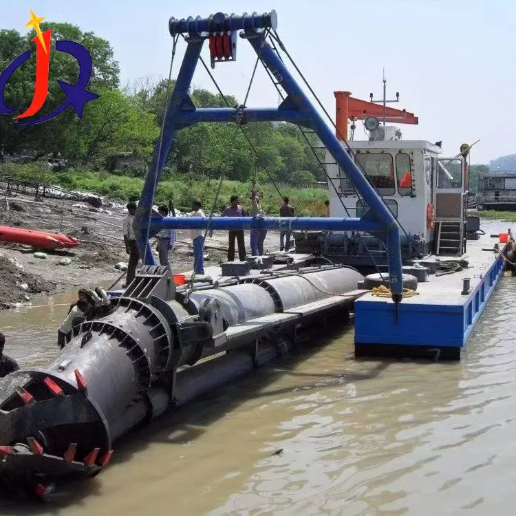 መቁረጫ መምጠጥ Dredger ከወርቅ ማጠቢያ ተክል ጋር