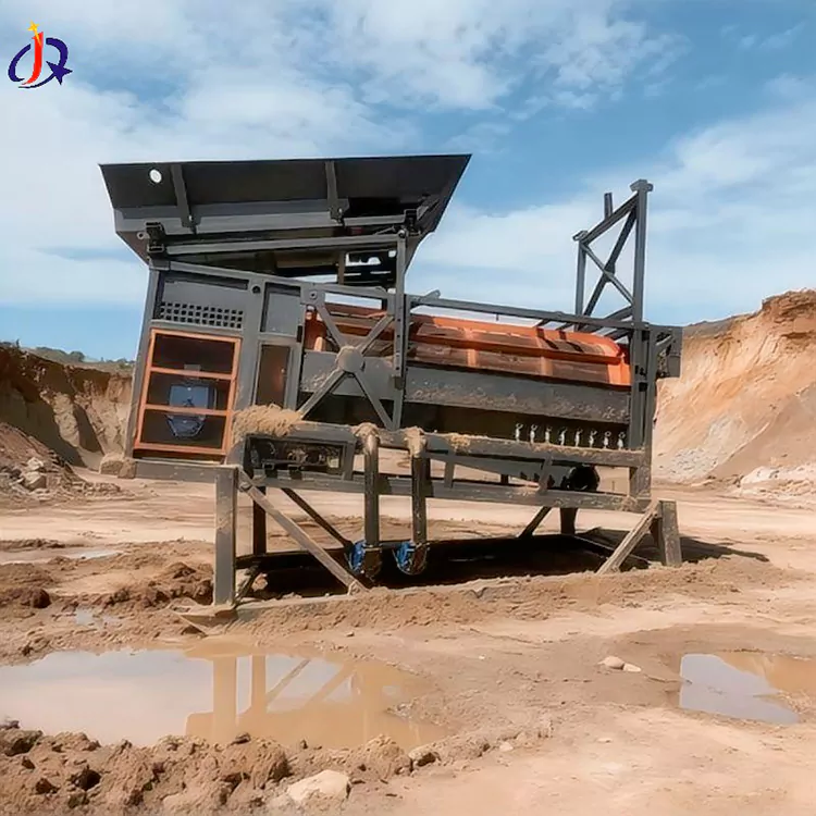 ወርቅ Trommel Scruber