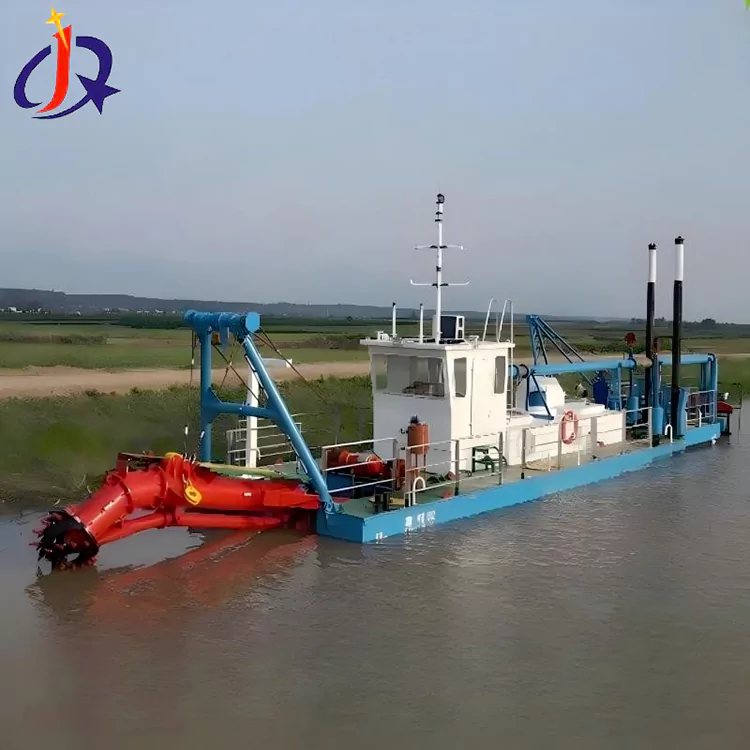 ጥልቀት የሌለው ውሃ አሸዋ Dredger