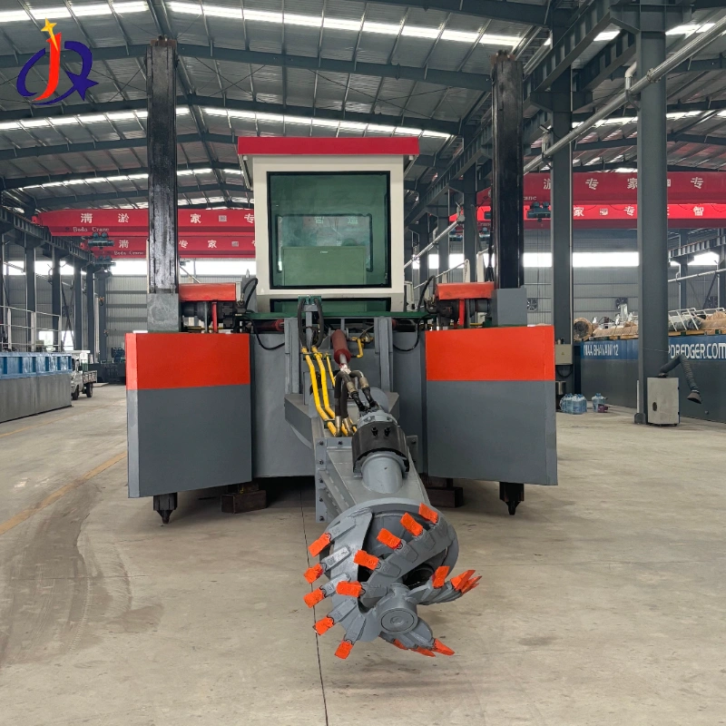ትንሽ ጥልቀት የሌለው ውሃ መቁረጫ መምጠጥ Dredger